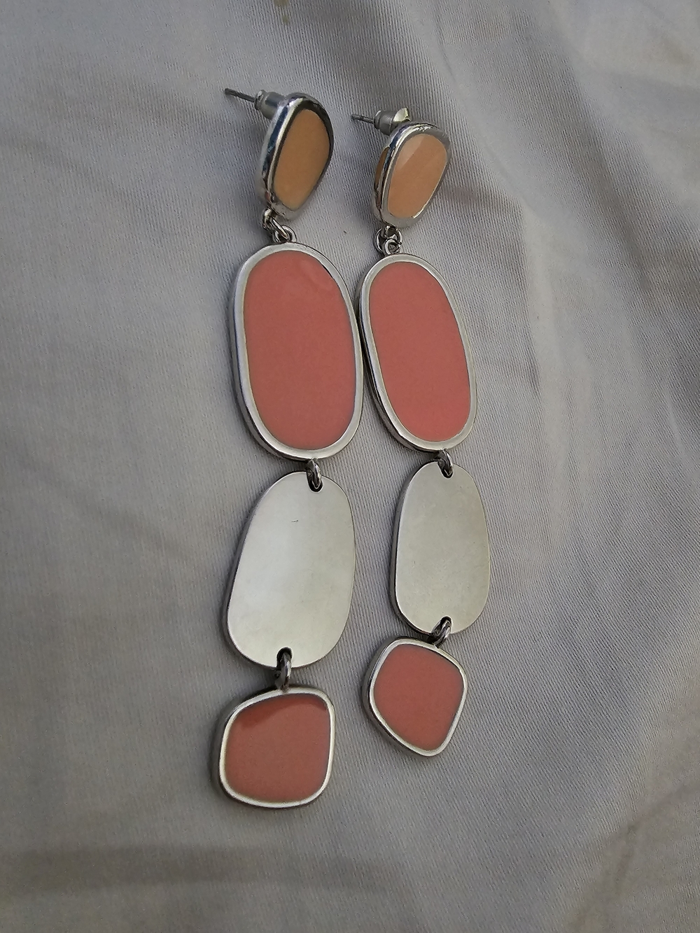 Coral Drop Dangle Earrings - Women's Fashion Jewelry